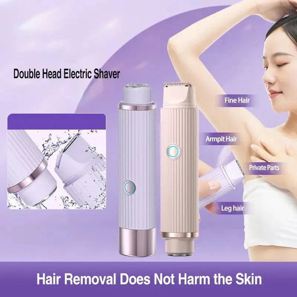 2 in 1 Dual Head Shaver Women