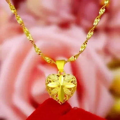 Heart Shaped Memorial Necklace